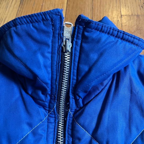 70s Vintage Ispo International Blue Ski Coat - Picture 11 of 12
